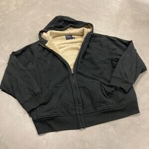 vintage y2k fur lined faded glory hoodie